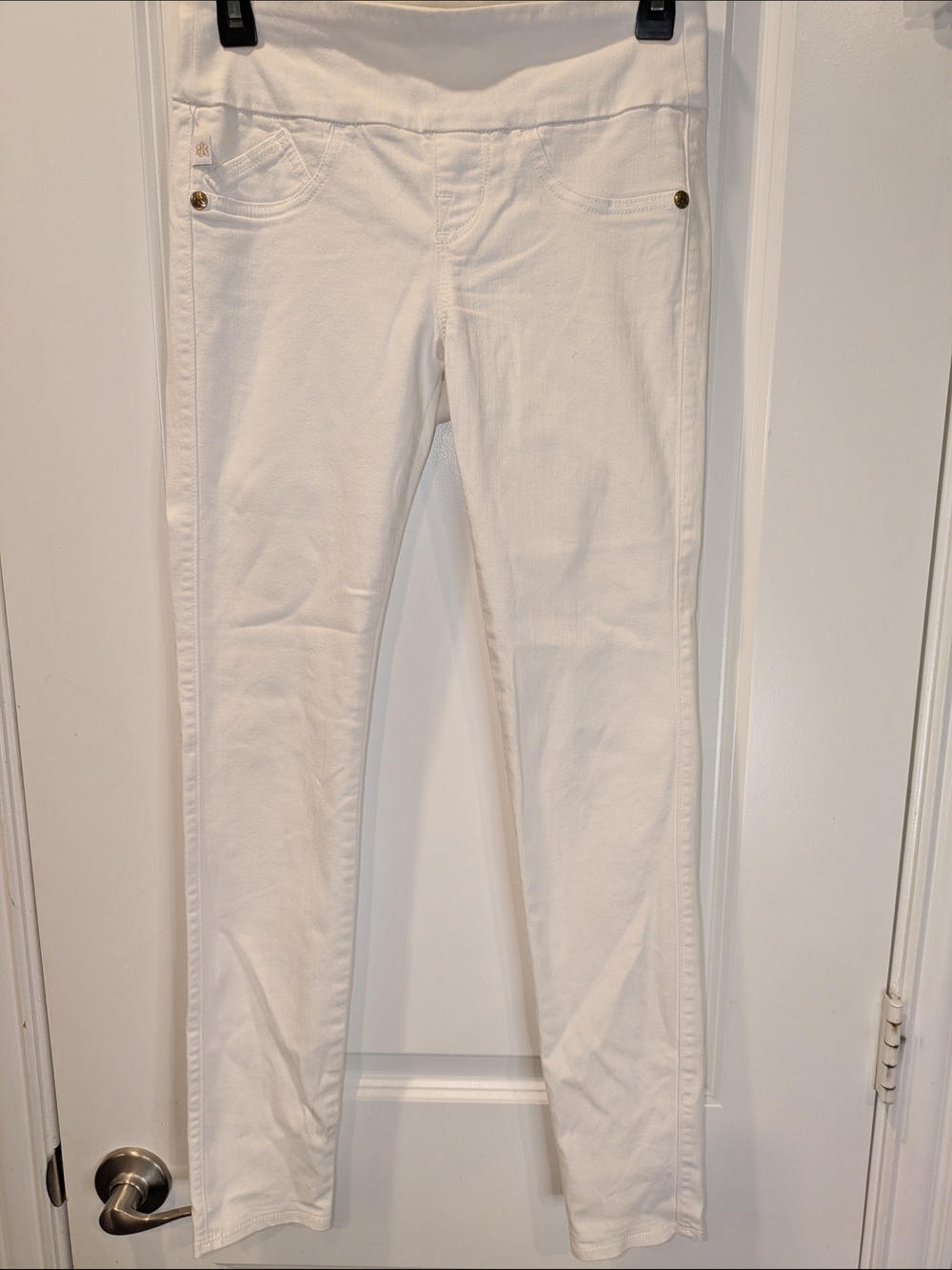 Title: Rock & Republic Denim Rx White Midrise Legging Jeans Size 2